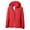 Red, variant on Womens Coats Outerwear Winter Women's Outdoor Solid Color Single Layer Sprint Coat Zipper Loose Casual Hooded Coat