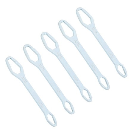 

Universal Wrench Alloy Steel Wrench Tool 2Pcs For Maintenance E Silver Electroplated F Black Electrophoretic