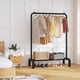 thumbnail image 2 of Perchero JIUYOTREE, ropa estándar con almacenamiento, 2 of 6