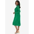 thumbnail image 3 of Jessica London Women's Plus Size Stretch Lace Shift Dress, 3 of 3