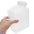 thumbnail image 3 of KAKOWELY cookie jars with lids Plastic Storage Jars With Timer 1.3L Clear Canisters For Snacks Kitchen Pantry Airtight Containers For Candy Cookies Spices Coffee Flour Tea And More, 3 of 4