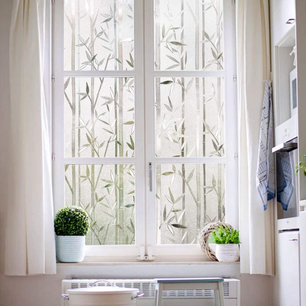 Decorative Glass Film Doors | Window Decorative Film Bamboo - Home Pattern  Glass - Aliexpress