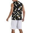 thumbnail image 2 of Sikiie Honey Bees at Night Basketball Jersey Reversible Men's Mesh Athletic Sports Shirts Training Practice S-4XLMedium, 2 of 6