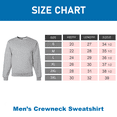 thumbnail image 2 of JERZEES Men's NuBlend Crewneck Sweatshirt, Long Sleeve Fleece Pullover, Athletic Heather 2-Pack, L, 2 of 7
