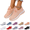 Pink, variant on Women's Walking Shoes Slip on Sock Sneakers Breathable Soft-Soled Low-top Training Shoes Ladies Wide Width Nursing Work Air Cushion Mesh Casual Running Jogging Shoes White