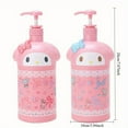 thumbnail image 3 of Bath Bottle - Cute Cat Design, 1000ml Large Capacity Push-On Cartoon Dispenser Bottle, Perfect Christmas Gift, Shampoo Dispenser, Playful Home Decor, Kawaii Style, Lightweight Construction, Durable P, 3 of 19