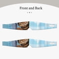 thumbnail image 2 of Yiaed Funny Cat Taking a Bath Print Sleep Mask Blackout - Soft Eye Cover for Sleeping with Adjustable Veclro Breathable Eye Blindfold for Night Nap Travel, 2 of 7