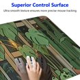 thumbnail image 3 of Heduofu Anime Animal Kawaii Mouse Pad, Square Mousepad for Office Laptop,Green Anime Non-Slip Rubber Base Mouse Pads,Computer Mouse Pads for Desk 31.5x11.8 in, 3 of 6