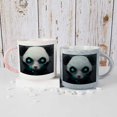 thumbnail image 2 of Coolnut 2 PCS 400ML Ceramic Coffee Mugs for Men Women, Panda with a hacker theme Great Cup for Cocoa, Tea, Office, Home, Engagement Gifts, 2 of 7