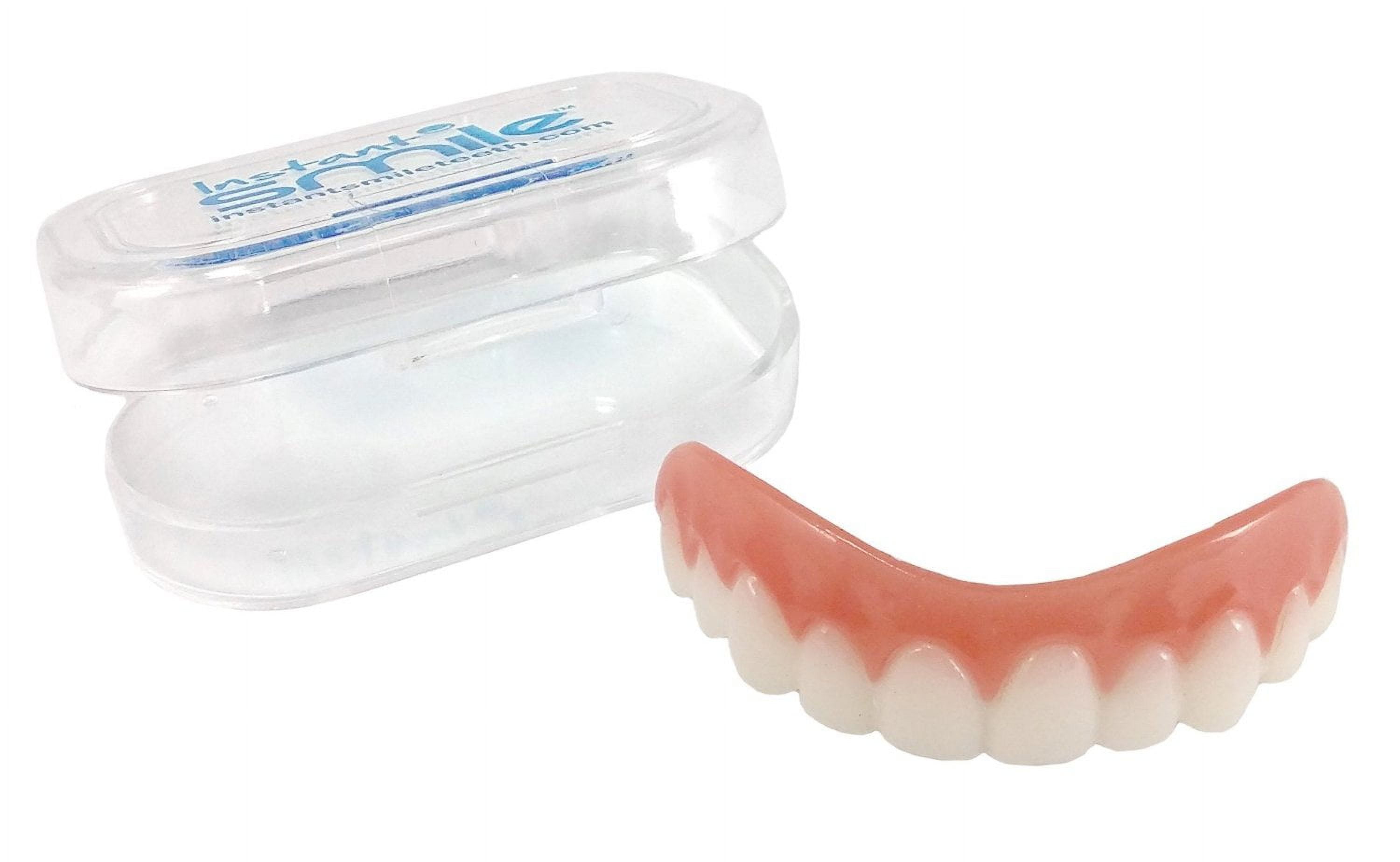 Instant Smile Comfort Fit Flex Teeth Top Cosmetic Veneer One Size Fits Most People