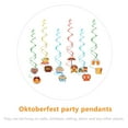 thumbnail image 4 of unbranded 1Jgo Adornos Colgantes En Espiral Para Fiesta Oktoberfest Uso En Techos Y Árboles Multicolores, 4 of 6