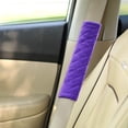 thumbnail image 3 of 2Pack Car Seat Belt Pads Cover Seat Belt Shoulder Strap Covers Shoulder Pad For Car & Bag Purple, 3 of 8