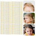 thumbnail image 4 of OHOIOLLA Golden Bobby Pin 60 Pcs for Girls Hair Styling Elegant Temperament Simple Design, 4 of 8