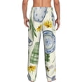 thumbnail image 3 of Balery Vintage Utensils print Men's Pajama Pants,Ultra Lightweight Pjs,Lounge Pant-Small, 3 of 9