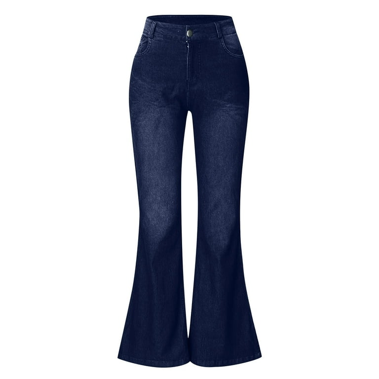 MGCWSH Butt Lifting Low Rise Flamingo Jeans for Women Trendy