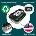 thumbnail image 3 of ZIPIT Black Gamer Recycled Plastic Pencil Box for Kids, Elementary School Box, 3 of 6