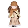 thumbnail image 4 of Muñeca de peluche de niña hecha a mano, linda muñeca de niña, juguete de peluche, regalo de cumpleaños de Navidad para niños, 4 of 10