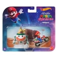 thumbnail image 6 of Hot Wheels The Super Mario Galaxy Movie 2-Pack, Mario on a Motorcycle & Bowser Jr. in a Clown Car, 6 of 6