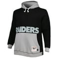 thumbnail image 2 of Men's Mitchell & Ness Black/Silver Las Vegas Raiders Big & Tall Big Face Pullover Hoodie, 2 of 3