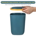 thumbnail image 3 of ULTNICE Blue PP Material Mini Trash Can for Storage Use Fashionable and Versatile 7.5 x 10.2 inches, 3 of 8