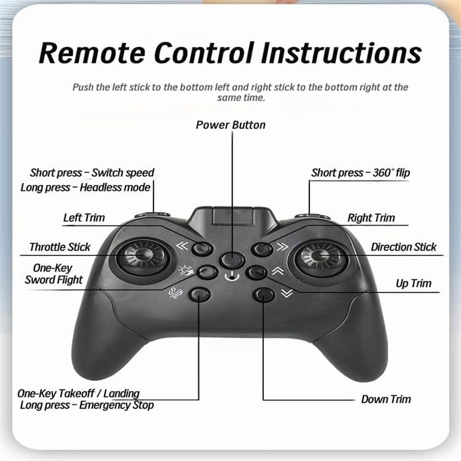 Remote Flying Sword – (Hand Wave/Controller Mode) 2025 New Stunt Flying Sword, Magic-Control Immortal, Stunt Remote-Controlled, 3-Speed Control, Lightweight Easy to Fly Rc Glider (Gold, Battery of 2)