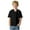 Black, variant on Kids Polo Shirt, , Toddler, Youth Golf Shirt, Short Sleeve Pique Polo Uniform Shirt