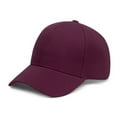 thumbnail image 7 of 2 Pack Mens & Womens Baseball Cap Adjustable Plain Canvas Snapback Hats Unisex Casual Solid Sun Protection Athletic Workout Golf Ball Hat, 7 of 7