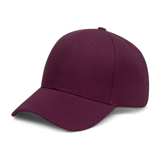 Gorra de béisbol de algodón de color claro para hombre y mujer, gorra de lona para el sol.