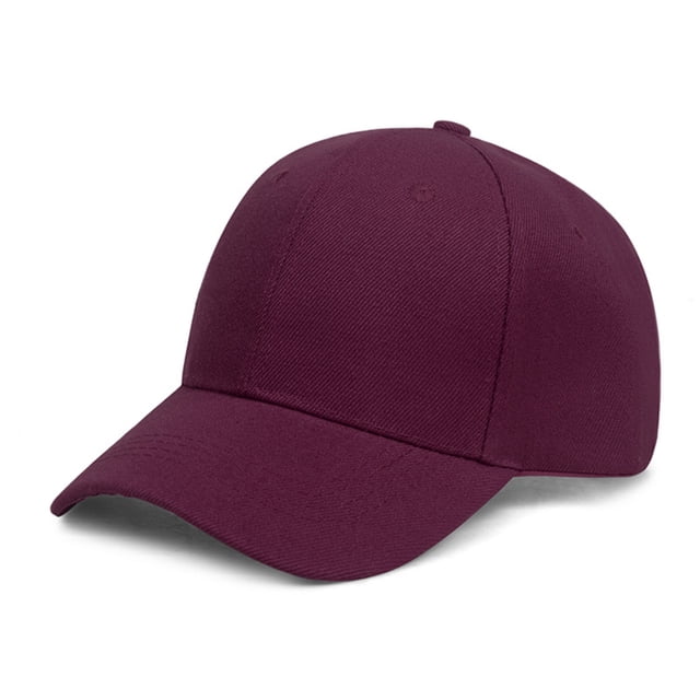 FAIWAD Unisex Classic Baseball Cap Workouts Outdoor Hat Solid Color Adjustable Sports Trucker Hat