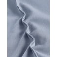 thumbnail image 3 of Dusty Blue Womens Slim Fit Ruched Halter Mini Dress With Tiered Flounce Skirt, 3 of 4