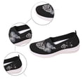 thumbnail image 5 of Women Casual Shoes Embroidered Loafers Flat Shoes Summer Footwear Exquisite Embroidery Breathable Slip On For Casual Outfits ,Us Size:9, 5 of 9