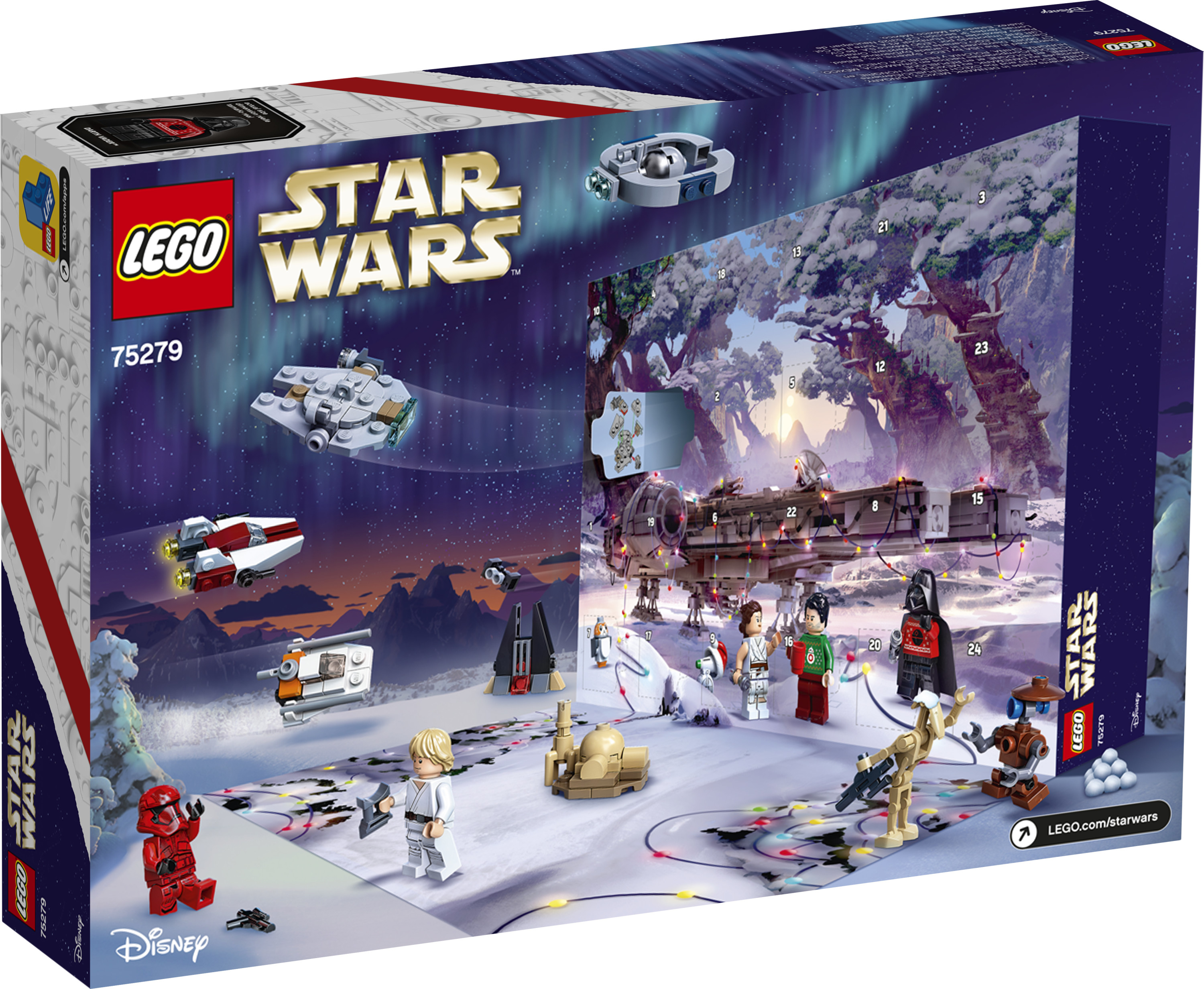 LEGO Star Wars Advent Calendar 75279 Building Kit, Fun Christmas Countdown Calendar with Star Wars Buildable Toys (311 Pieces) - image 5 of 7