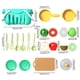 thumbnail image 3 of Juguete de frutas cortadas Fiudx rompecabezas de frutas y verduras juego de cocina 17 Uds, 3 of 7