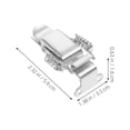 thumbnail image 2 of HAMPPLIES 2Pcs Toggle Latch Clamp Nickel Plated Iron Secure Locking For Wooden Boxes And Toolboxes, 2 of 8