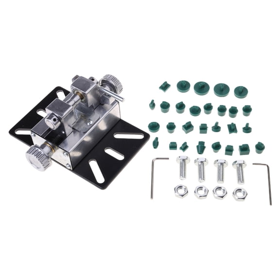 CIYISON Bead Punching Holder Versatile Jewelry Drilling Machine for Beads and Gemstones Multifunctional Stone Pearls Holing Tool