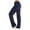 Navy, variant on Ydkzymd Getup Women Red and Black Buffalo Plaid Pajama Pants, Fleece Christmas Pajama Pants High Waist Buffalo Plaid Womens Petite Sweatpant Set Pajamas Flannel Drawstring Navy M