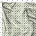 thumbnail image 3 of Soimoi Tissu Viscose Georgette Vert Imprimé Arbre Animal pour Couture, Largeur 44 Pouces, 3 of 6
