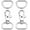 Silver, variant on Swivel Trigger Snap Hooks Classic Lobster Clasps with D-Rings for Purse Strap Lanyard Leather Craft 10 Sets CSD1 (1 Inch, Silver)