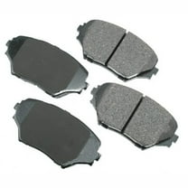 Akebono PRO-ACT Ultra-Premium Brake Pad Set, Ceramic Fits select: 2001-2005 TOYOTA RAV4