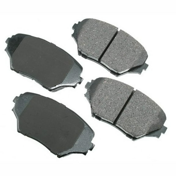 Akebono PRO-ACT Ultra-Premium Brake Pad Set, Ceramic Fits select: 2001-2005 TOYOTA RAV4