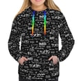 thumbnail image 3 of KLL Travel The World for Womens Pullover Hoodie with Pocket Hooded Long Sleeve Shirts Sweatshirt for Women-Medium, 3 of 7