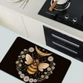 thumbnail image 6 of Diatomaceous Earth Bath Mat,Flowers and Bees Non-Slip Volume Super Absorbent Fast Drying for Bathroom Kitchen Door mat,Eco-Friendly Easy to Clean 20×31Inch(50 * 80cm), 6 of 6