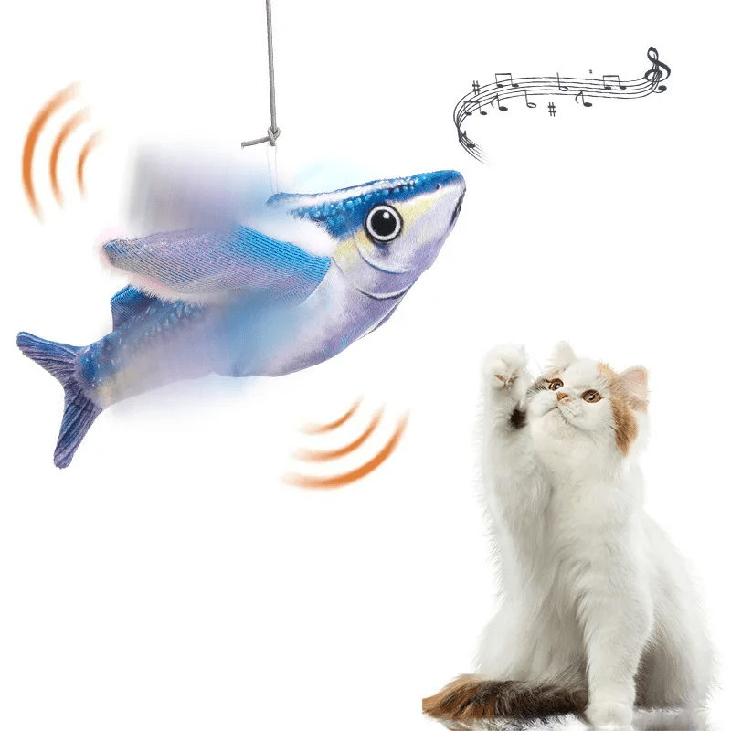 Popular Electric Chattering Bird Cat Toy Small Bird Sound Simulation Toy Cat Play Self-Hi Cat Teaser Play with cat