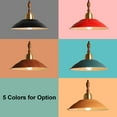 thumbnail image 7 of Kiven 3-Light H-Type track lighting pendants,Modern h track pendant lights with Remote Control Dimmer,Decorative Track Lighting Fixture,Yellow Iron Lampshade, 7 of 7