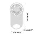thumbnail image 2 of Fiudx Ofertas Y Liquidación Manténgase Relajado Y A La Moda Con Nuestro Miniventilador Portátil De Diseño: Ideal Para Estudiantes Y Viajeros. Libere El Poder De Nuestro Ventilador De Montañismo Portá, 2 of 2