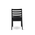 thumbnail image 7 of Luxe by East West Furniture Dining Room Chair with Black Linen Fabric and upholstered back, 7 of 7