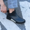 thumbnail image 6 of IEMIEMIEM Womens Rain Boots 2026 Fashion Couple Walking Water Shoes Ankle Rubber Water Resistant Boots Non Slip Soles Mid Calf Booties Outdoor Casual Slip On Shoes for Fishing Camping Black 10 Wide, 6 of 6