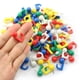 thumbnail image 3 of 100 piezas de para el pulgar, ganchos decorativos de plástico, perchas mezclados, cabezas, , alfiler, alfiler para, 3 of 5