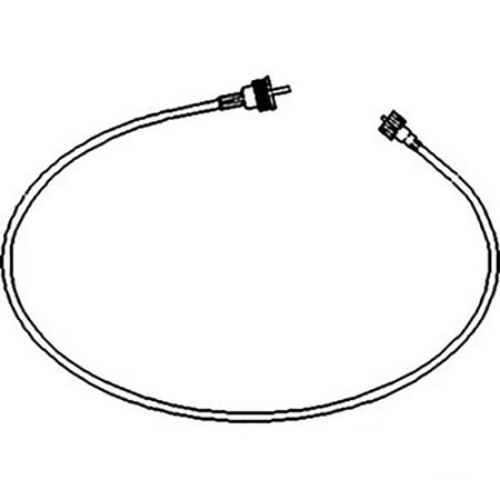International 300 Tractor 363811R92 Tach Tachometer Cable Made For Case IH International Tractor 300 330 350 ()