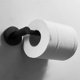 thumbnail image 4 of Juego de accesorios de baño de acero inoxidable con aro para toallas, soporte para papel higiénico, gancho para batas y percha resistente para toallas de papel, 4 of 8